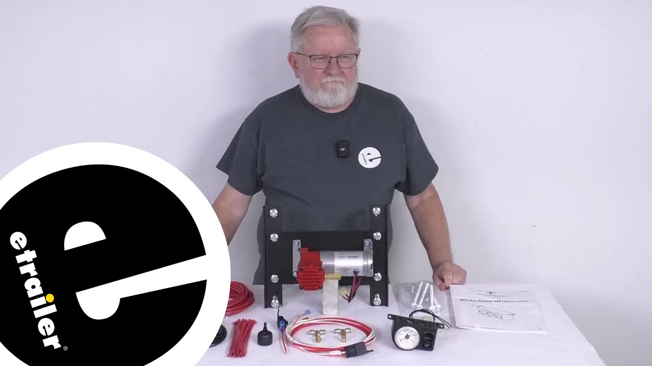 etrailer | Review of Firestone Air Bag Compressor Kit - In-Cab Gauge - F2097