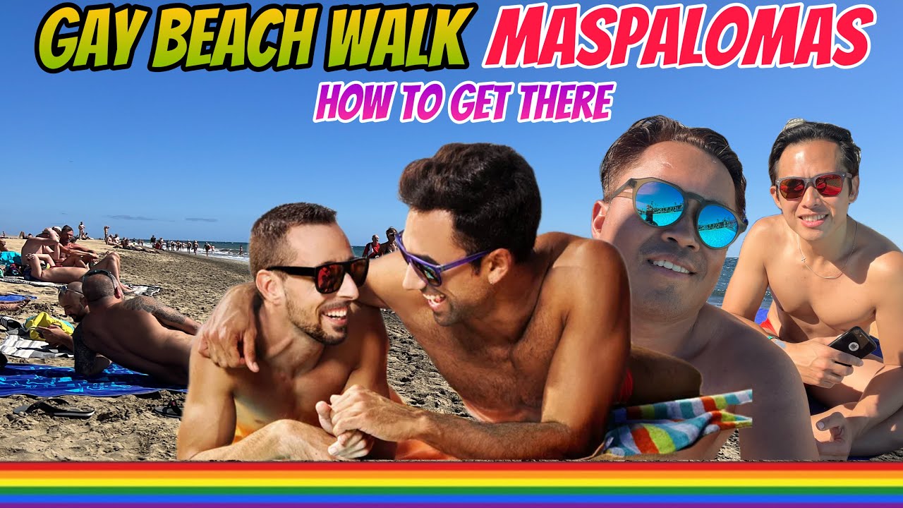 MASPALOMAS GAY GUIDE, HOW TO GO TO THE NUDE GAY BEACH GRAN CANARIA KIOSK 7  image