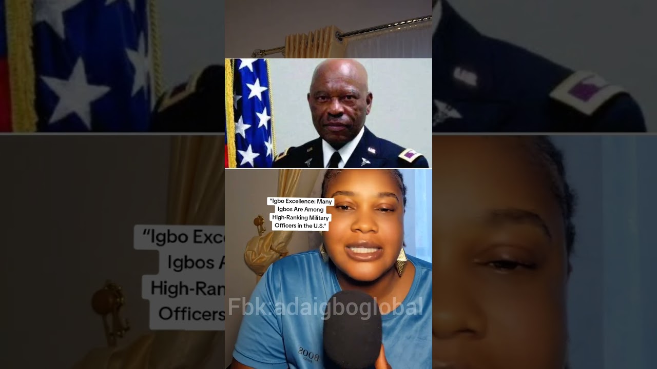 Igbo Amaka: Igbos Are The Highest Ranking Military Officers in America