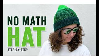 How to Knit a Hat - No Calculations Method