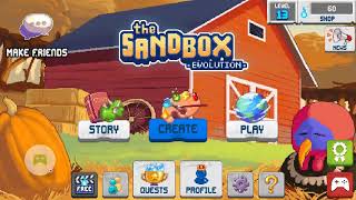 Play sandbox Evolution fake