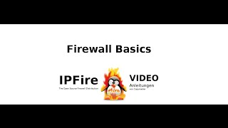 IPFire Firewall Basics