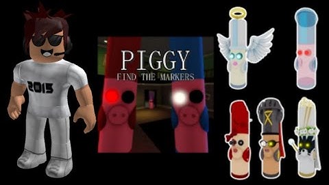 How to Get 5 Inktober Markers in Piggy Find the Markers! - Inktober 2024 Days 6-10