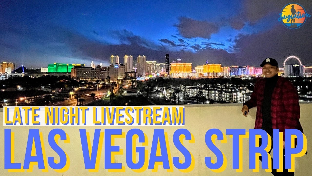 LAS VEGAS LIVE Exploring The Strip Late Night YouTube