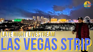 LAS VEGAS LIVE! Exploring the Strip Late Night