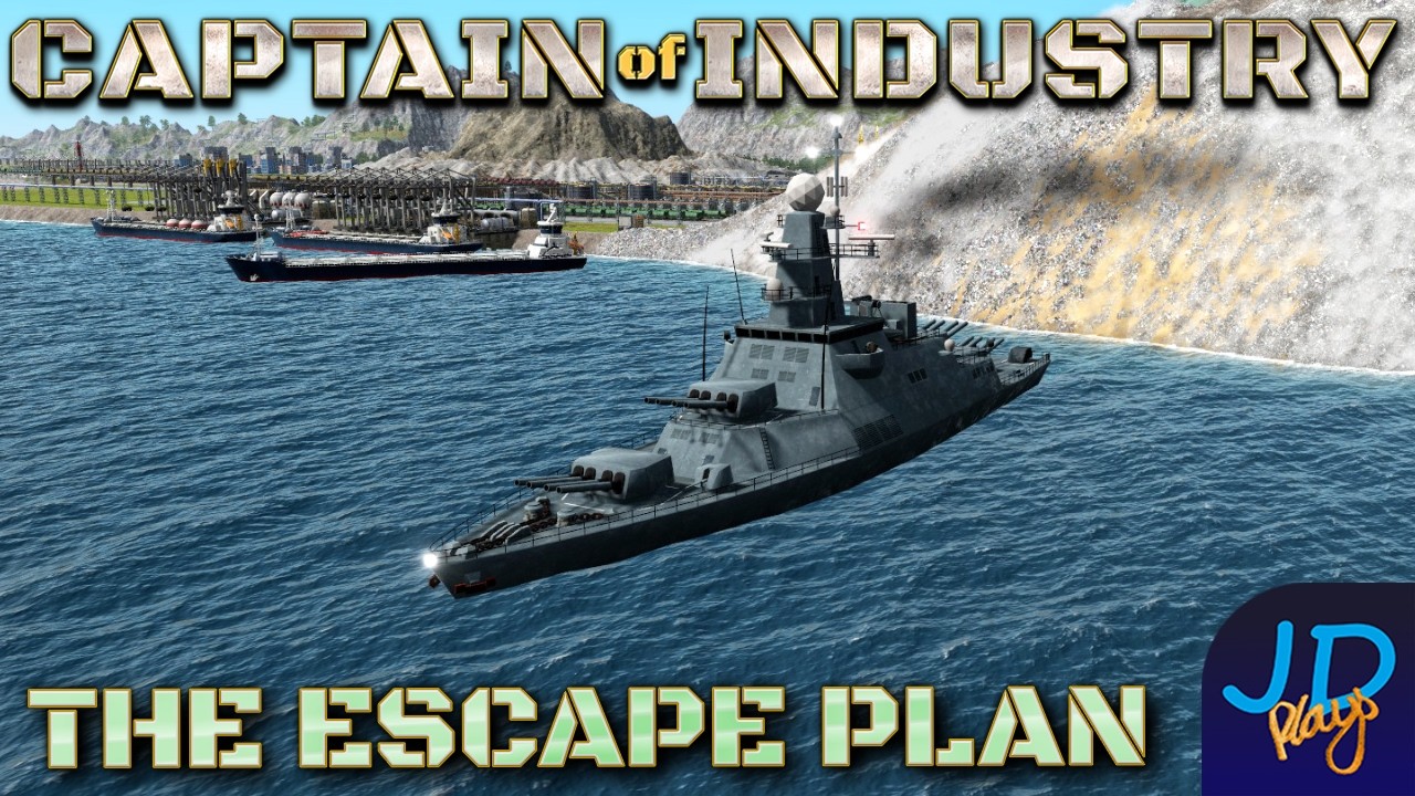 The Escape Plan 🚛 Captain of Industry DragonIsle 🚜 Ep94 👷 Lets Play