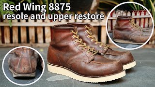 【Bench-Re-Built】Red Wing 8875 - Resole and Upper Restore