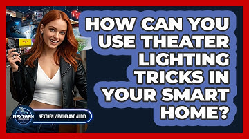 How Can You Use Theater Lighting Tricks In Your Smart Home? - NextGen Viewing and Audio