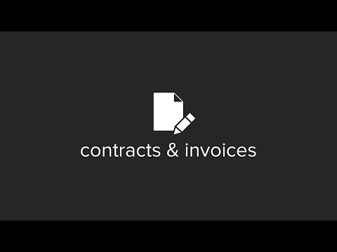 Getting Started 5 - Contracts & Invoices