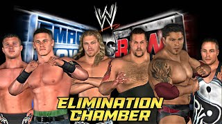 FULL MATCH - Elimination Chamber - LEGEND Difficulty: WWE Smackdown vs. Raw