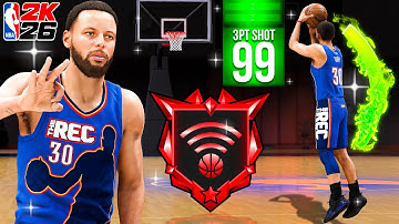 LEGEND LIMITLESS RANGE + 99 3 POINT RATING is GAMEBREAKING on NBA 2K26! Best Guard Build In NBA 2K26