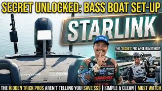 Starlink Mini -  Bass Boat Setup: The PRO SECRET to a Clean & Cheap Install!