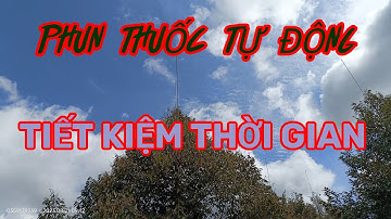 Hệ thống phun thuốc tự động cho sầu riêng ở Đồng Nai .