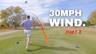 Brand New Golfer Chaos in INSANE Wind Part 2 | Jared Enderton Golfs Desert Hawk Pueblo West