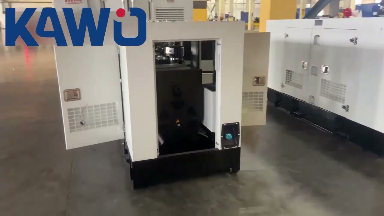 Soundproof canopy genset with sheet metal thickness 2 mm