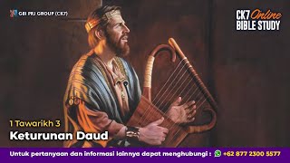 Bible Study 1 Tawarikh 3