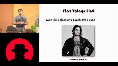 Black Hat USA 2010: Constricting the Web: Offensive Python for Web Hackers 1/4