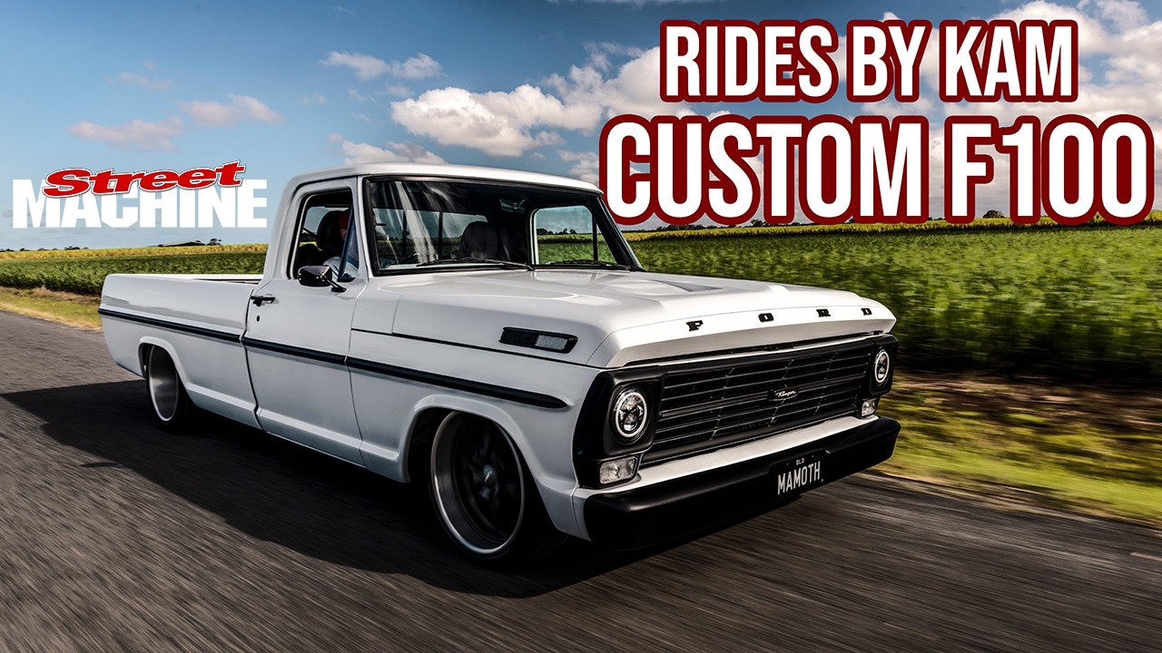 CUSTOM F100 built by RIDES BY KAM | Behind the scenes for STREET ...