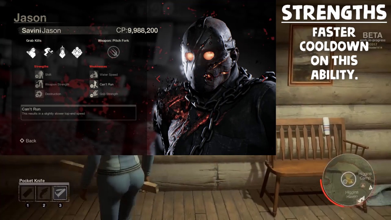 All 7 playable Jason's and stats revealed! (Strengths and Weaknesses ...