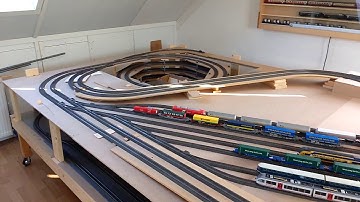 Den Akker II, de meeste rails ligt er