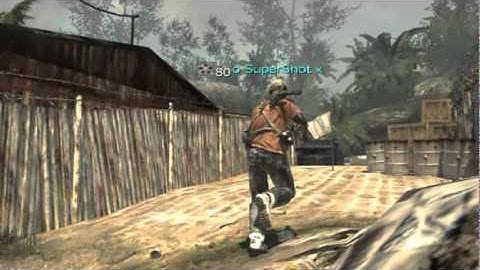 MW3 Cross Map Spawn Throwing Knife