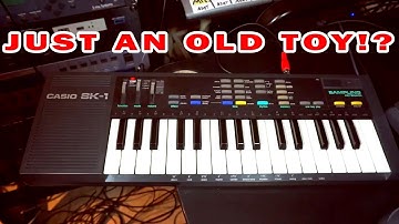 Casio SK-1 from 1985