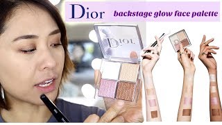 DIOR  BACKSTAGE GLOW FACE PALETTE | REVIEW