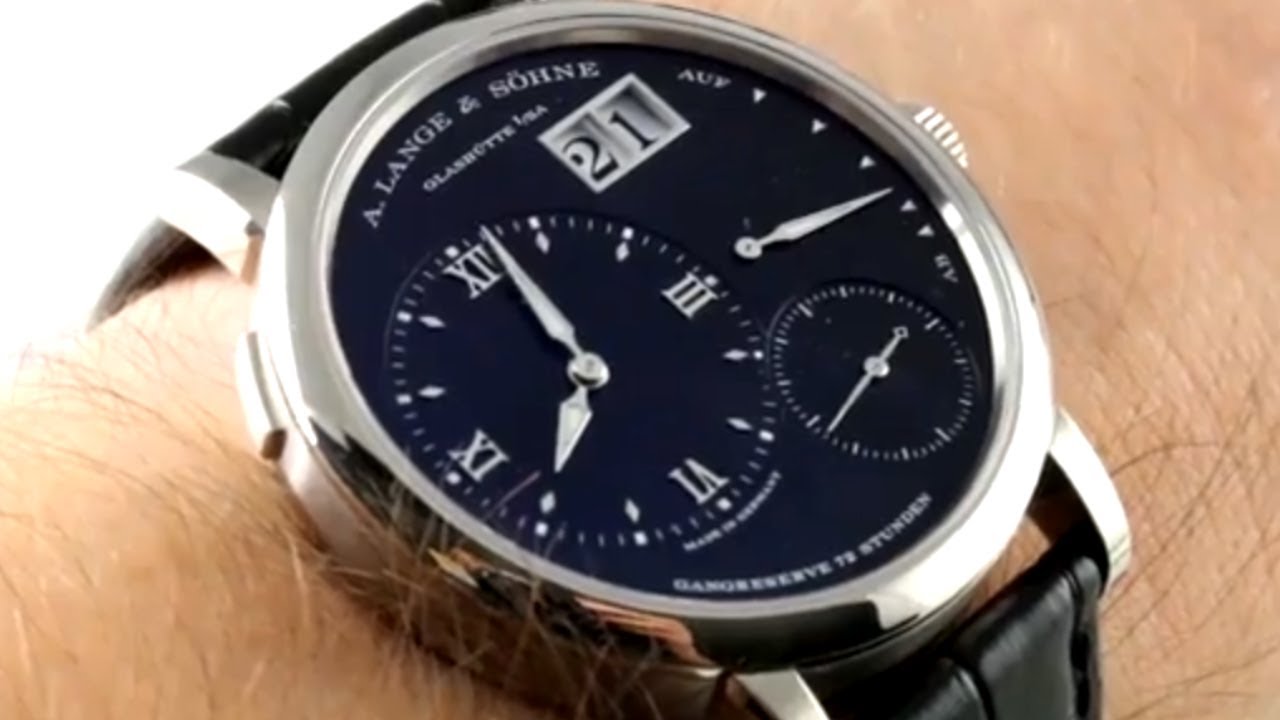 A LANGE & SOHNE GRAND LANGE 1 (117.028) Luxury Watch Review A LANGE & SOHNE GRAND LANGE 1 (117.028) Luxury Watch Review