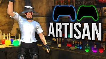 FFXIV: Crafting on Controller? YES! Use these tips! 🎮