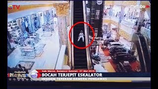 Tak Diawasi Orang Tua, Bocah 7 Tahun Terjepit Eskalator di Mall Maros - BIM 27/05