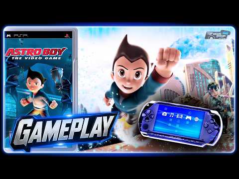Astro Boy The Video Game-GAMEPLAY-TOP Juegos de PSP La Serie EXTRAS
