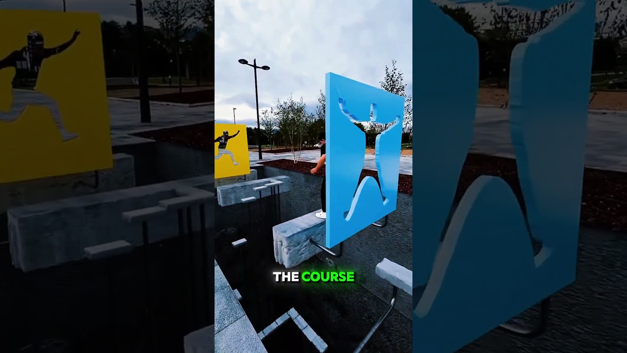 Real Life Parkour Course #parkour