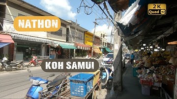 Morning walk Nathon Koh Samui,Thailand 2022