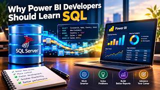 Why Power BI Developers Should Learn SQL 🤔Video 1/30  #sql #powerbi #sqlforpowerbi  #sqlserver #ssms