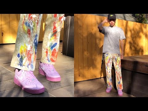 địa chỉ nhuộm giày 2022 New CÁCH NHUỘM GIÀY | HOW TO DYE AIR FORCE/SNEAKERS | DIY