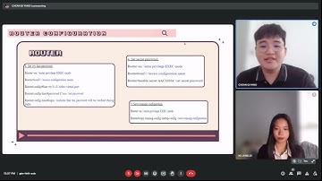 AACS2034 Fundamentals of Computer Networks Presentation Video - Chean Qi Yang, Ko Jenelle