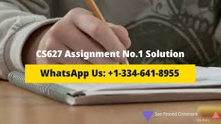 CS627 Assignment No. 1 Solution Spring 2024 Net Worth