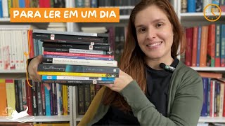 Livros curtos para ler em um dia