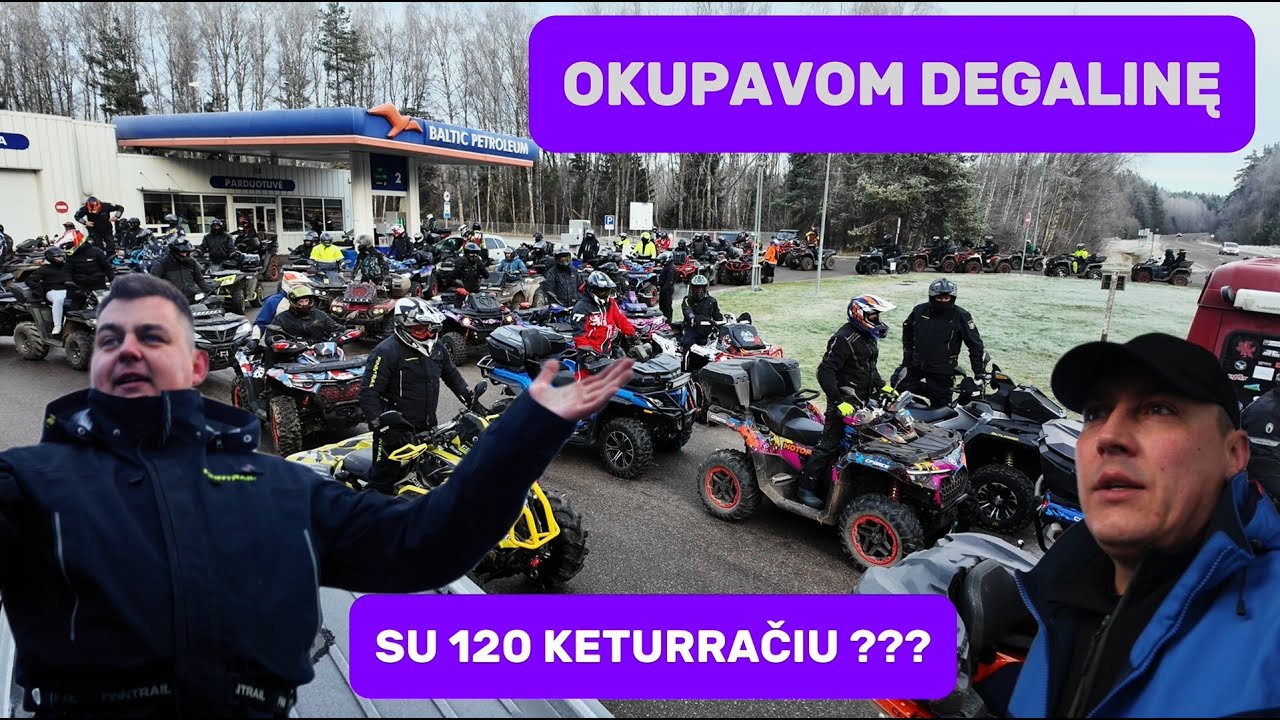 KĄ AŠ PRIDIRBAU ??? | Masinis keturračiu suvažiavimas ....