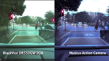 BlackVue DR550GW-2CH vs. Mobius Action Camera