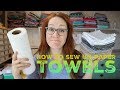 How to sew Unpaper Towels with Billette's Baubles