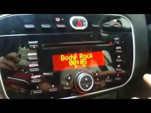 Fiat Punto Evo Abarth Bluetooth streaming on head unit