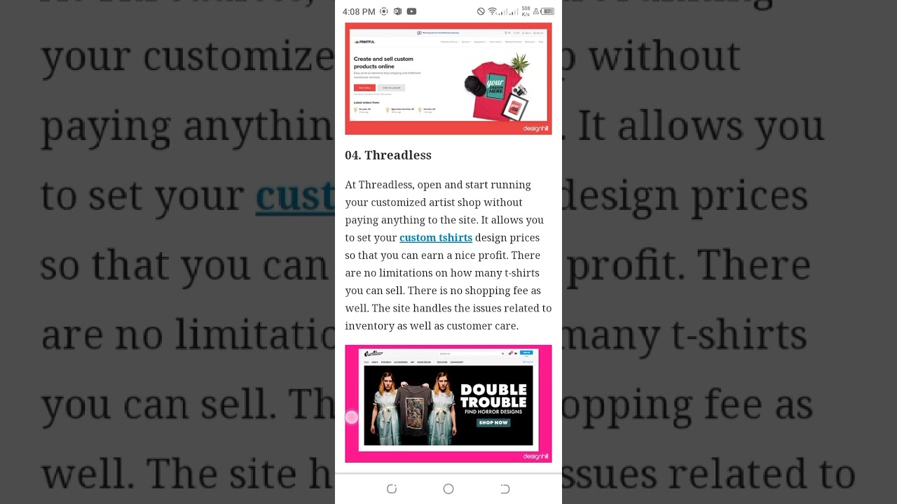 15 companies that can help you make money by design t-shirt