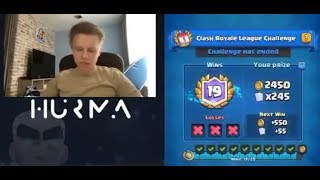 ХУРМА ПРОХОДИТ ИСПЫТАНИЕ НА 20 ПОБЕД | НЕУЖЕЛИ СНОВА 19:3? | CLASH ROYALE