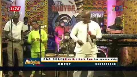 PAA SOLO PERFORMED ME NANTE BREBRE LIVE ON THE HABYBA SHOW.