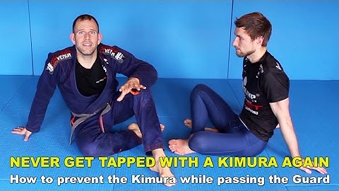 Never get tapped from a Kimura again