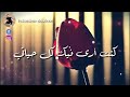 كنت كل حياتي 