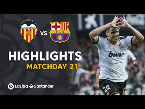 Valencia Barcelona Goals And Highlights