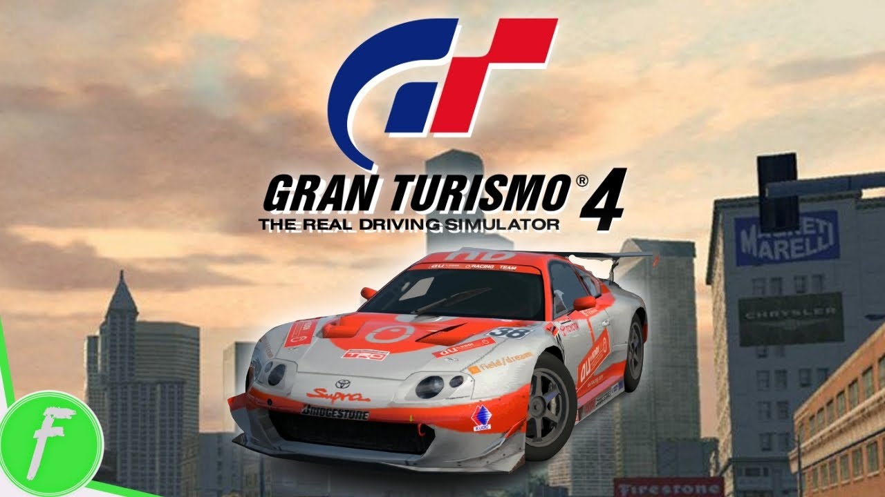 Gran Turismo 4 Toyota Au CERUMO Supra JGTC Gameplay HD (PS2) | NO