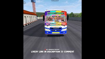 TNSTC Livery Released in Bus Simulator Indonesia #shorts